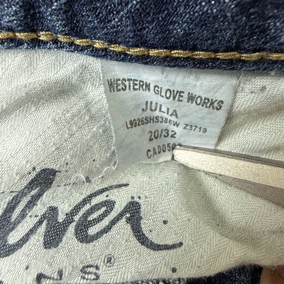 Silver Jeans Julia Boot Cut Denim Women 20 Mid Rise Medium Wash Inseam 31" - Picture 5 of 9